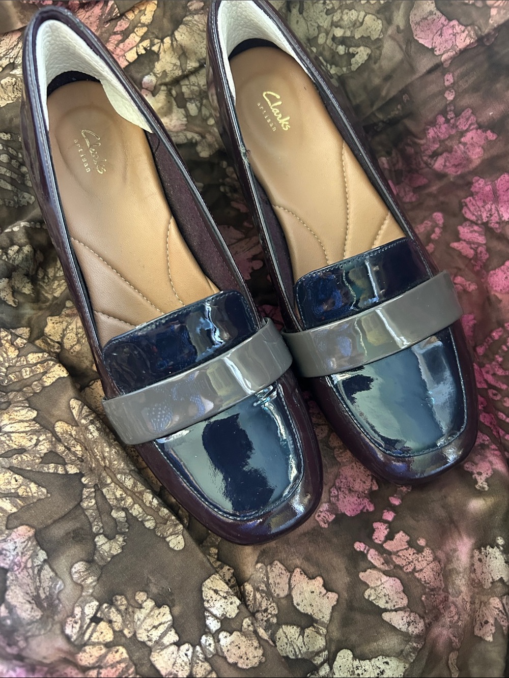 Clark’s brown size 7 heels